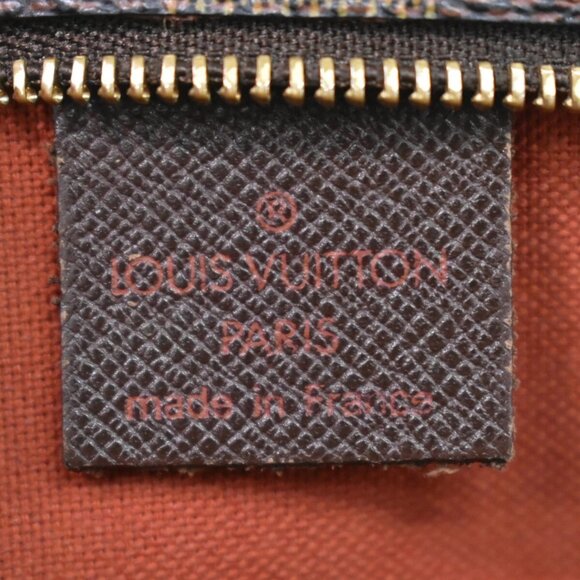 Louis Vuitton Trousse Makeup N51982 Damier Ebene Canvas Pouch Handbag - Picture 9 of 11